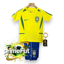 Kit Infantil Brasil 2002 Retrô  | PrimeFut