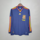 Camisa Manga Longa Seleção Espanha II 2010 | PrimeFut