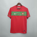 Camisa Portugal Retrô 2010 Vermelha e Verde | PrimeFut