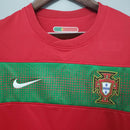 Camisa Portugal Retrô 2010 Vermelha e Verde | PrimeFut